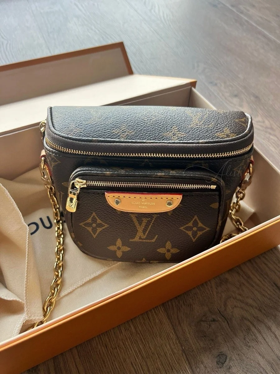 Louis Vuitton Mini Bumbag in Monogram canvas Bag product view 3