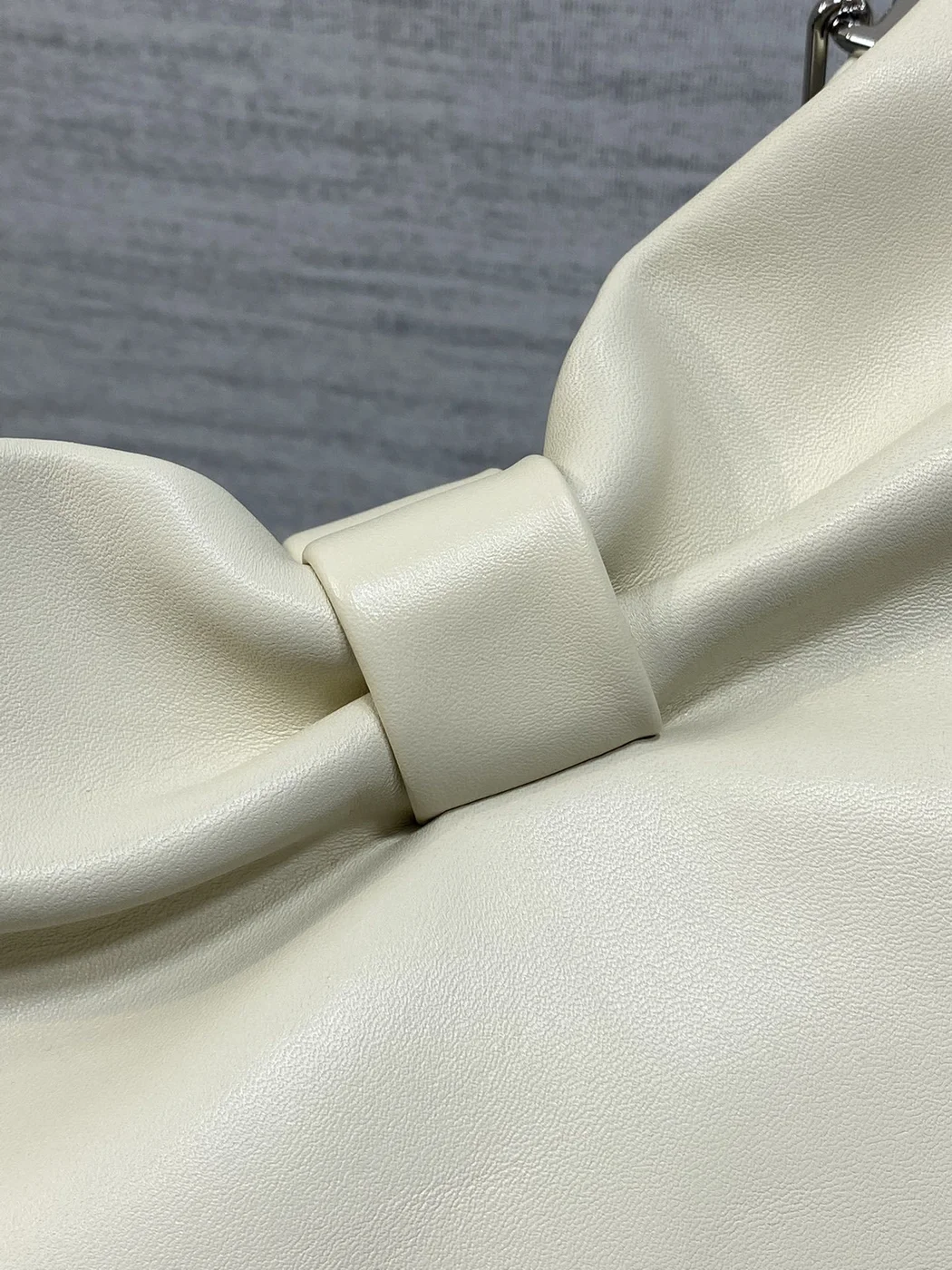 Dior Bow Bag Small in white product view 5