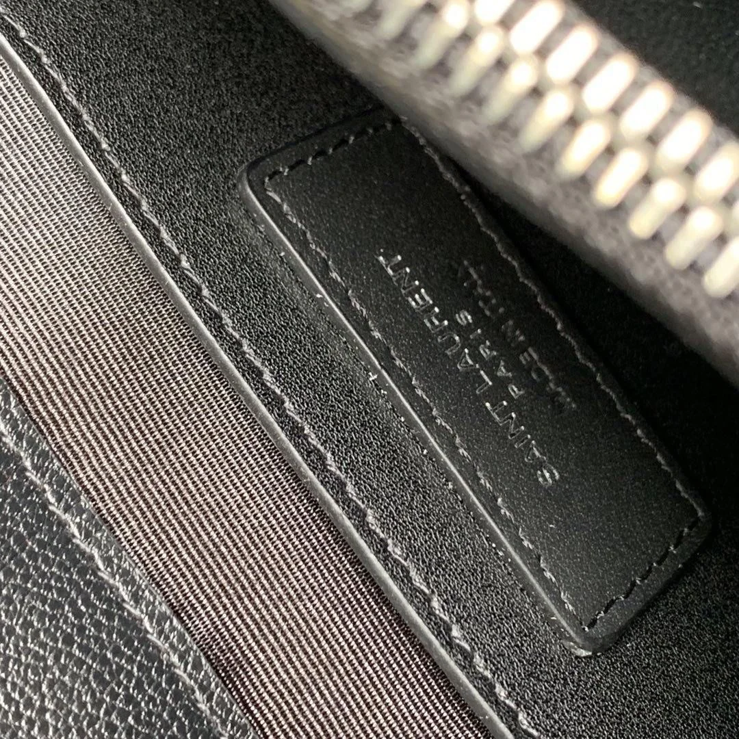 Saint Laurent College Medium Quilted Leather Bag product view 3