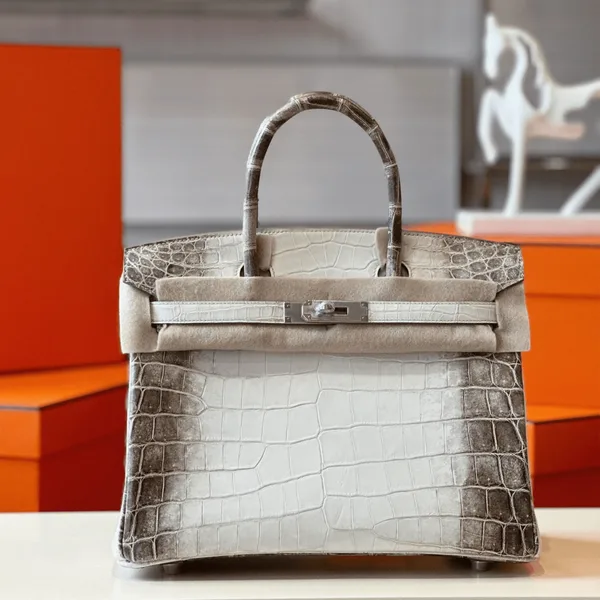 Hermès Birkin 30 Himalaya Albino Crocodile Leather Bag product photo