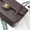Chanel Preppy Coco Small Flap Bag in dark brown product view 6