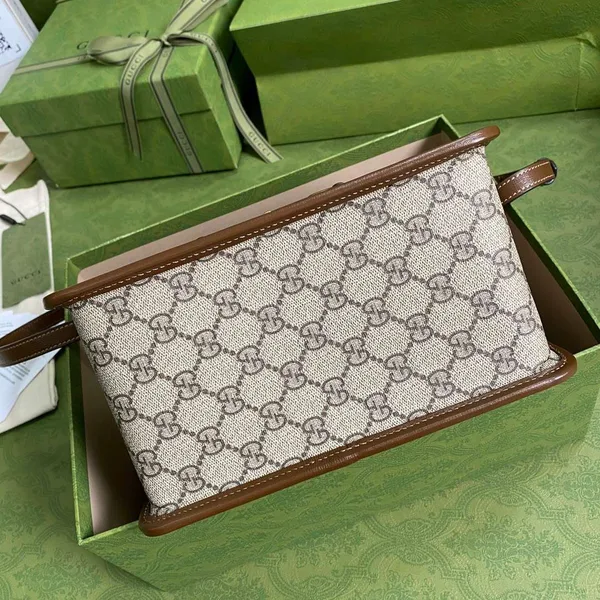 Gucci 1955 Women’s Handbag with Brown Handle 23x16x12cm product view 4