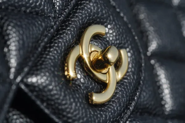 Chanel Flap Bag Jumbo 30 cm Gold Hardware Black Caviar product view 2