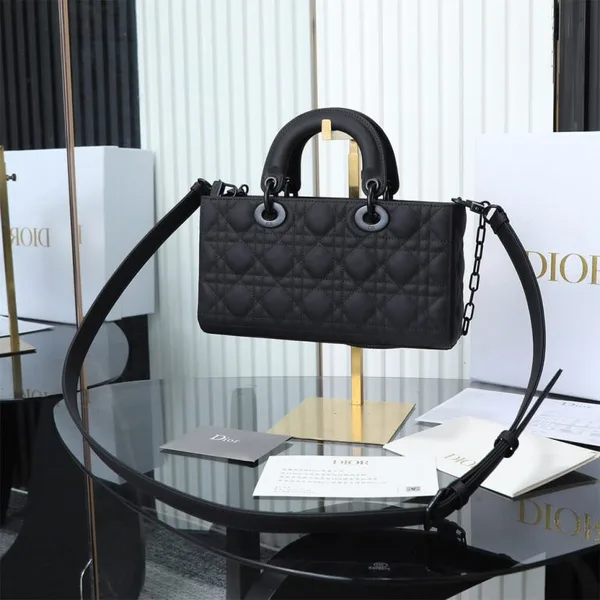 Dior Black Medium Lady D-Joy Bag product view 3
