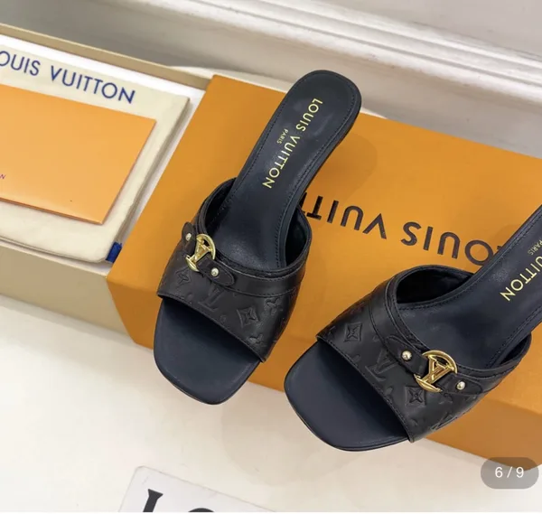 Louis Vuitton Frame Mules Black product photo