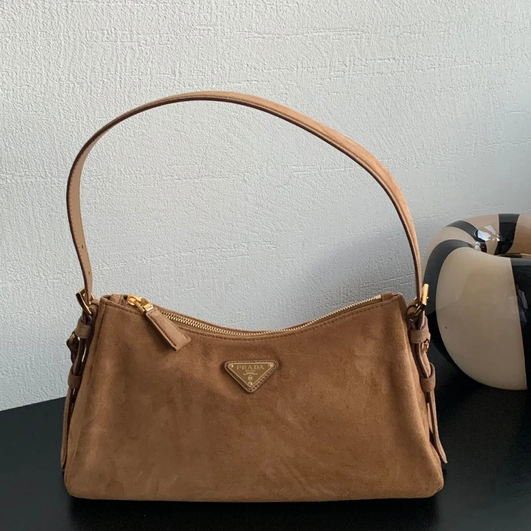 Prada Women’s Shoulder Bags in Saffiano Leather & Nylon product view 1