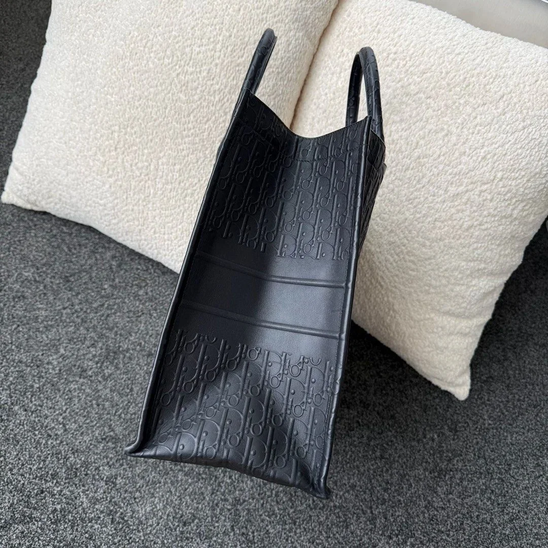 Dior Book Tote Largr Bag Claf Black product view 4