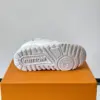 Louis Vuitton Men White Sneakers — Chunky Tread Sole product view 6