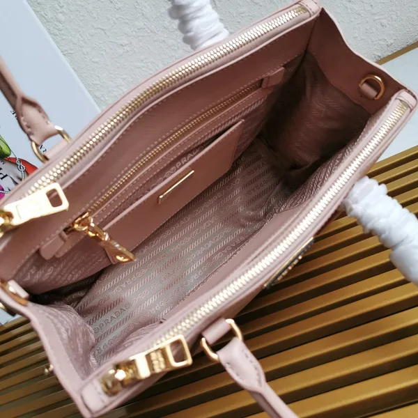 Prada Medium Galleria 28 Beige Saffiano Leather Bag product view 7