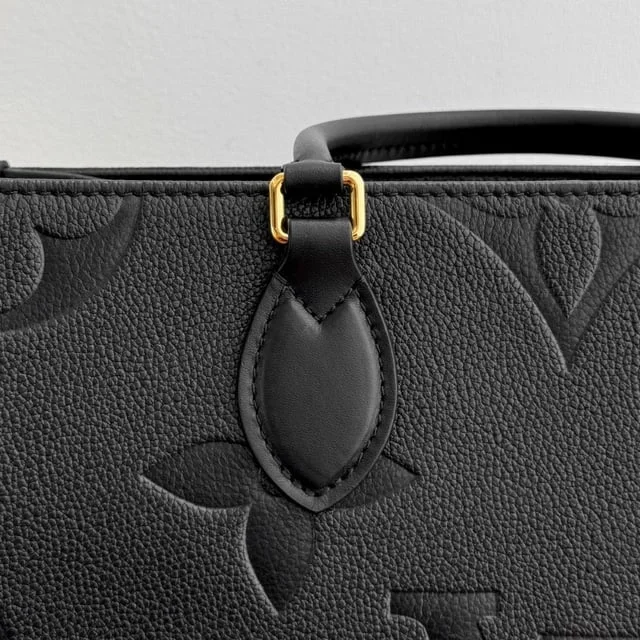 Louis Vuitton Black Empreinte Monogram Giant Onthego MM Bag product view 5