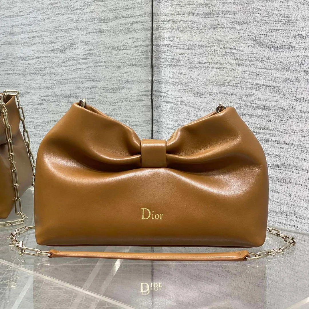 Dior Bow Bag Small Brown product view 1