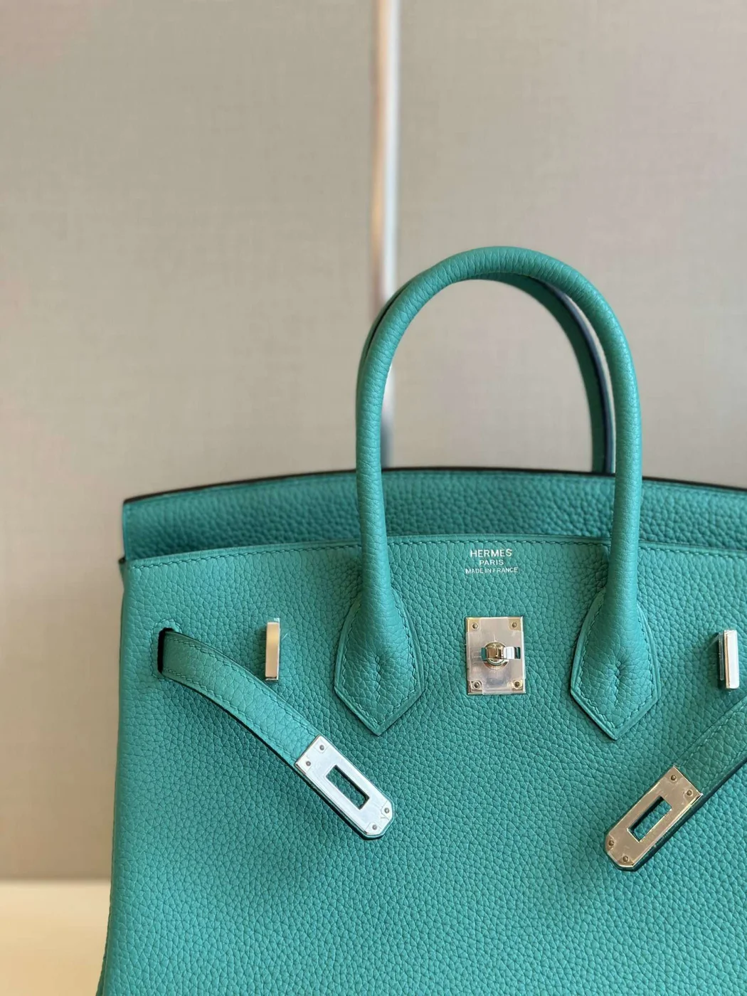 Hermès Birkin Phw Da Togo Ocean Blue Handbags 25 cm product view 4