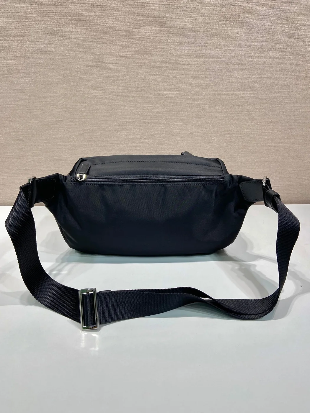 Prada Belt Bag 27 In Black Re-Nylon product view 3