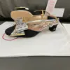 Valentino Women Black Silver Leather Bow Slingback Flats product view 5