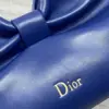 Dior Bow Bag Navy Lambskin product view 3