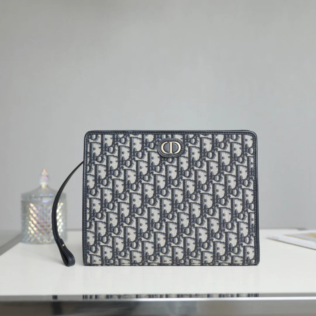 Dior 30 Montaigne Canvas Pouch 26 cm product view 1