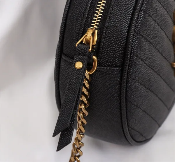 Saint Laurent Round Quilted Bag — Color to Confirm product view 5