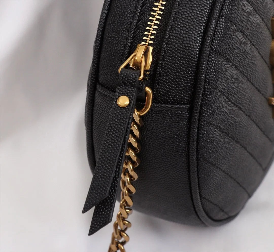 Saint Laurent Round Quilted Bag — Color to Confirm product view 5