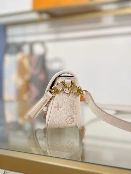 Louis Vuitton Nano Diane bag in cream Monogram Empreinte product view 5