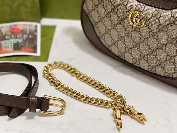 Gucci Cosmoonie Women’s Handbag with Gold Buckle Set 28 cm product view 3