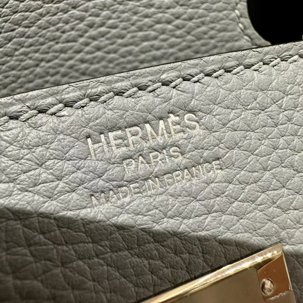 Hermès Birkin 30 cm Cloud Blue Togo Leather Silver Hardware Bag product view 8