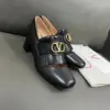 Valentino Women Black Leather Fringe Loafers product view 3