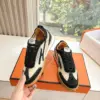 Hermès Women Black And White Mesh Sneakers product view 6