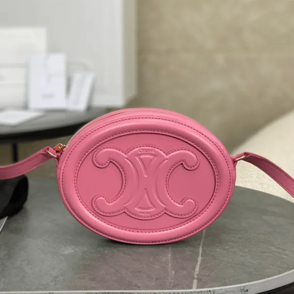 Celine Mini Handbag Pink Smooth Leather 16×12.5x4cm product photo