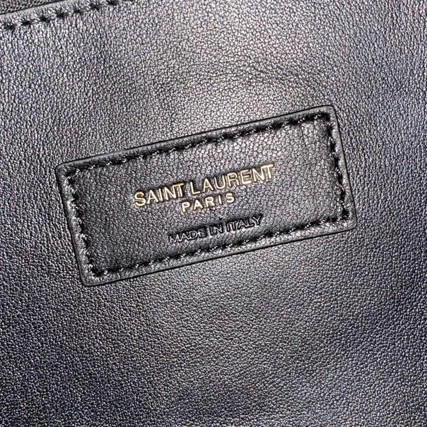 Saint Laurent Black 1453YS Hobe Bag 30 cm product view 6