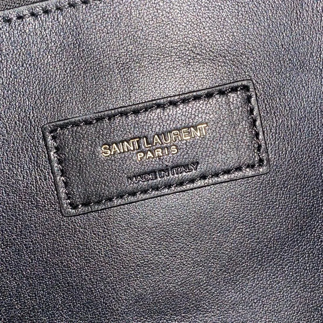Saint Laurent Black 1453YS Hobe Bag 30 cm product view 6