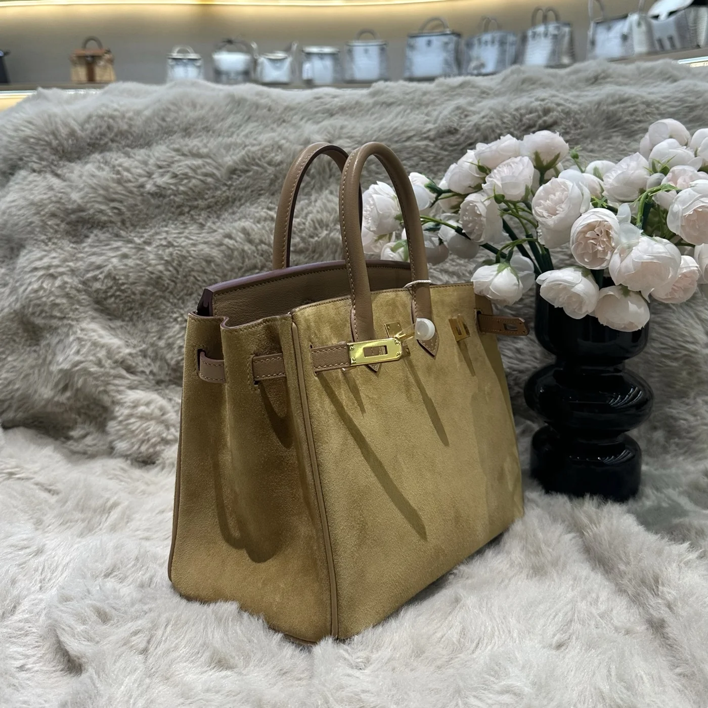 Hermès Birkin 25 cm Swift Leather Bag product view 3