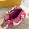 Louis Vuitton Nano Speedy Pink Shiny Leather Handbags 16x10x7,5 cm product view 2