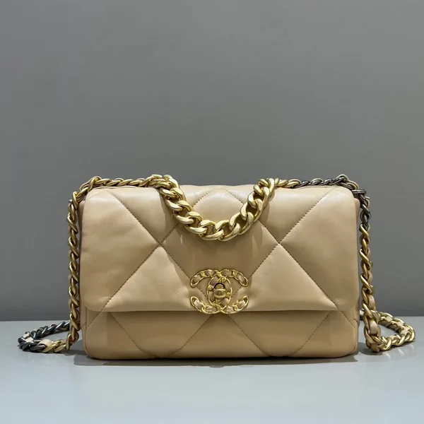 Chanel 19 Bag Small Beige product photo