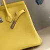 Hermès Birkin Phw Da Togo Yellow Handbags 25 cm product view 4