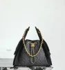 Chanel 25 cm Black Denim Bag with Gold Hardware product view 1