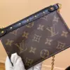 Louis Vuitton Petite Malle Louis Vuitton Monogram Pattern Handbags 24x16x13cm product view 4
