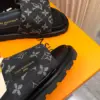 Louis Vuitton Women Black Canvas Monogram Slide Sandals product view 5