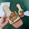 Valentino Women Brown Leather Canvas Floral Mules product view 3
