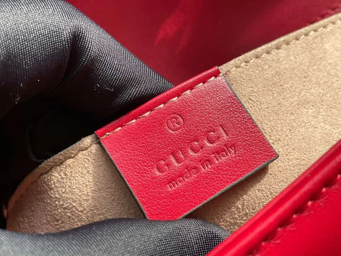 Gucci Marmont Top Handle Women’s Handbag Red 27 cm product view 9