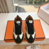 Hermès Women Black And White Mesh Sneakers product view 1