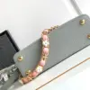 Louis Vuitton Capucines BB Woman’s Grey Blue Handbags 27x18x9cm product view 4