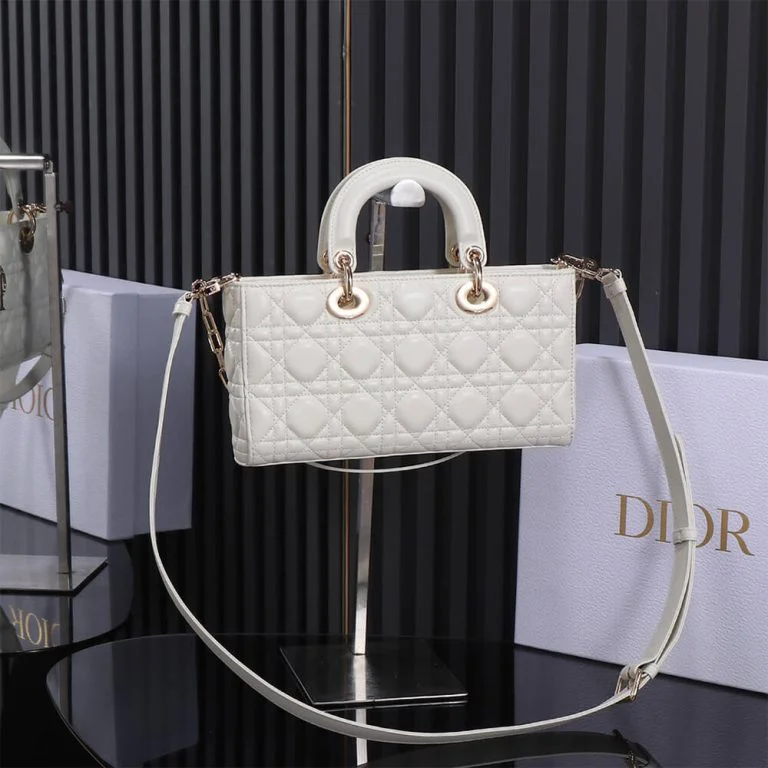Dior Medium White Lady D-Joy Bag product view 3