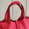 Hermès Picotin 18 Pink Togo Leather Gold Hardware Bag product view 5
