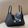Hermès Lindy 26 Black Gold Hardware Bag product view 7
