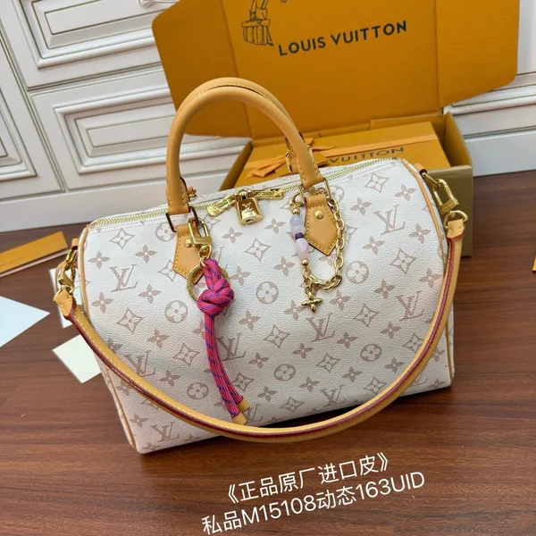 Louis Vuitton Speedy Soft 30 Lucky bag in Monogram Dune canvas product photo