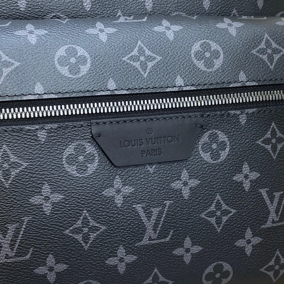 Louis Vuitton Discovery Backpack in Monogram Eclipse canvas product view 3