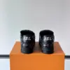Louis Vuitton Men Black Multicolor Leather Sneakers product view 5