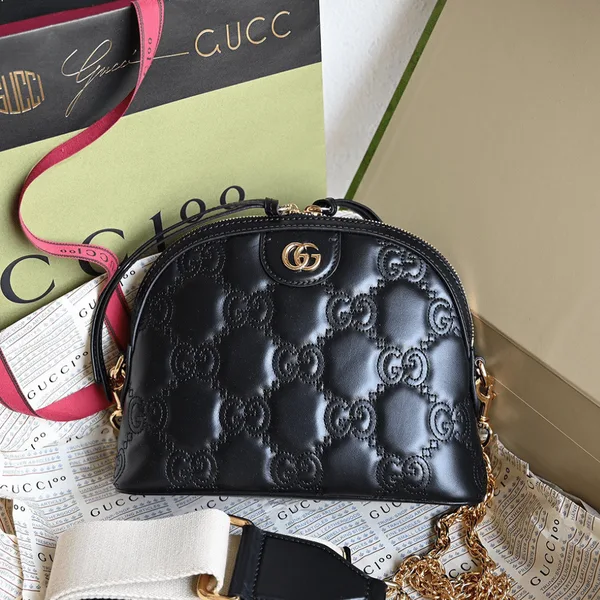 Gucci Matelasse Bag with Embossed Gc Pattern 21 cm product photo