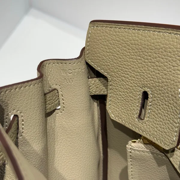 Hermès Birkin 25 In Dark Khaki Gold Hardware Bag product view 6