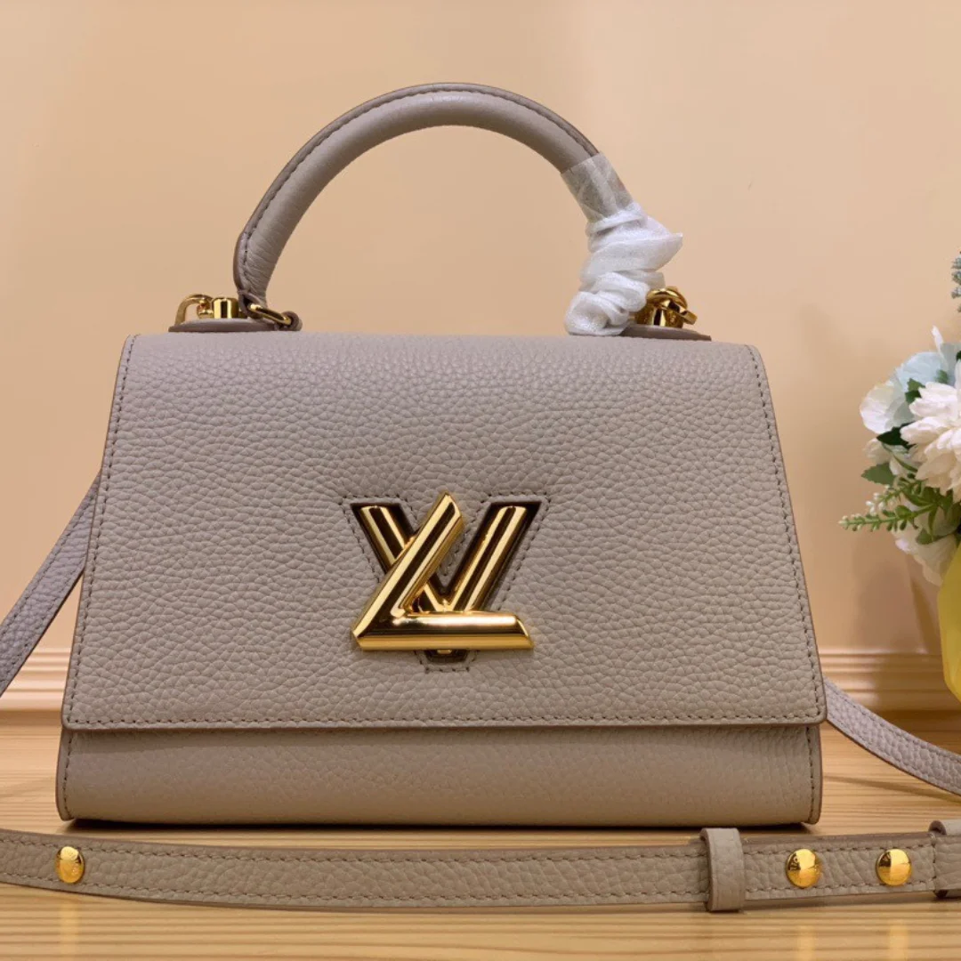 Louis Vuitton Twist Handle Lock Gold Handbags 17x25x11cm product view 1